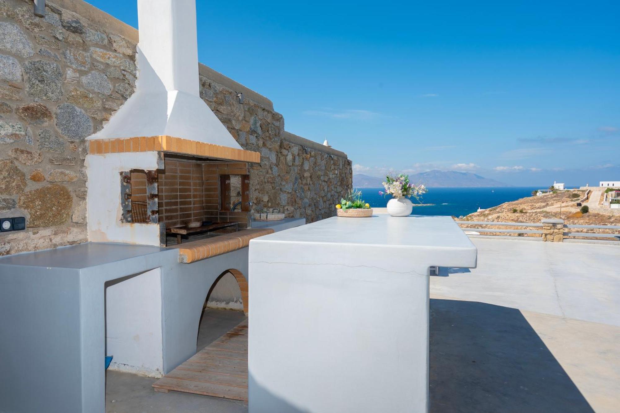 Villa Anema Mykonos - Blue Views Mykonos Villas Mykonos Town Exterior photo