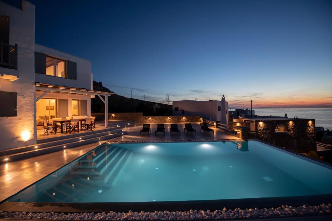 Villa Anema Mykonos - Blue Views Mykonos Villas Mykonos Town Exterior photo