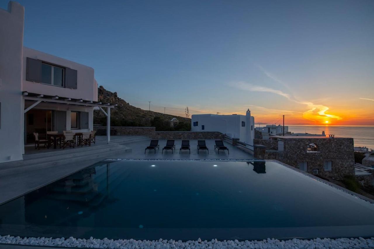 Villa Anema Mykonos - Blue Views Mykonos Villas Mykonos Town Exterior photo