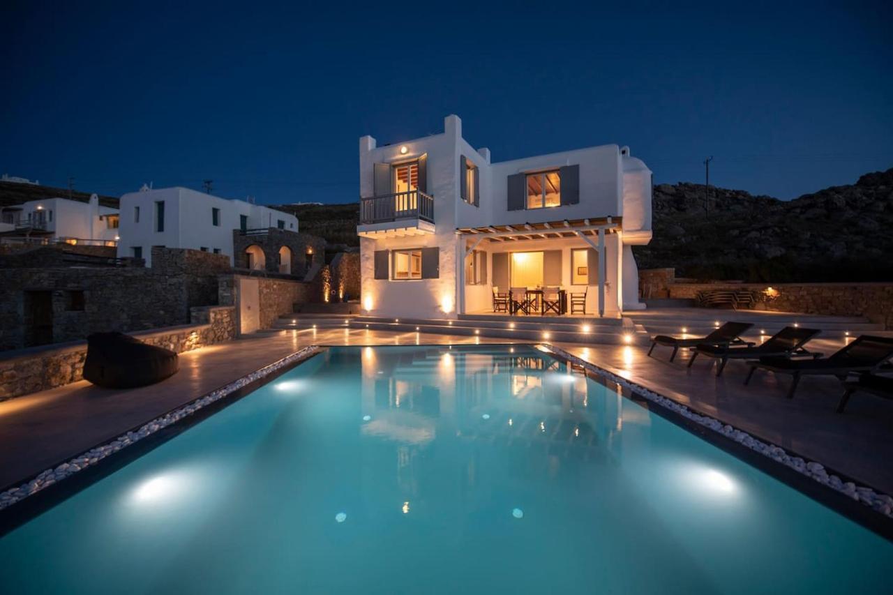 Villa Anema Mykonos - Blue Views Mykonos Villas Mykonos Town Exterior photo