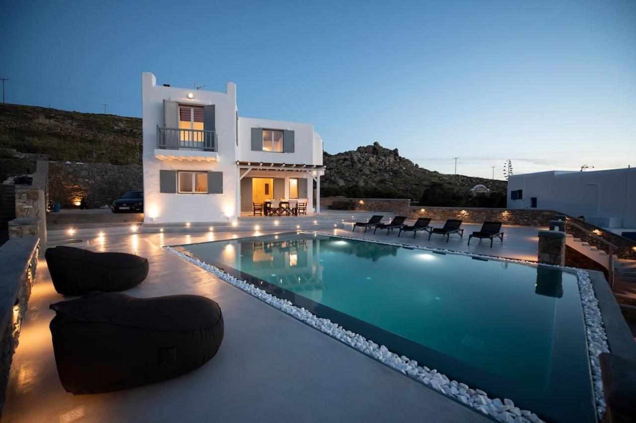 Villa Anema Mykonos - Blue Views Mykonos Villas Mykonos Town Exterior photo