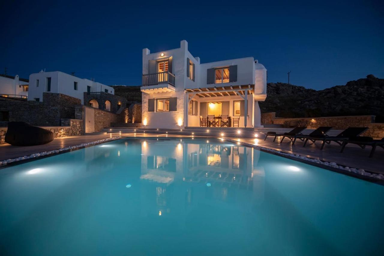 Villa Anema Mykonos - Blue Views Mykonos Villas Mykonos Town Exterior photo